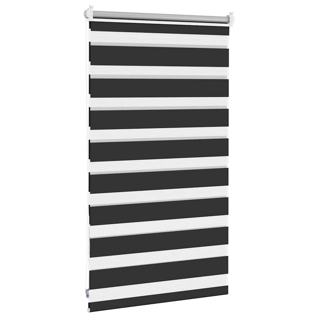 Zebra Blind 50 x 100 cm Black